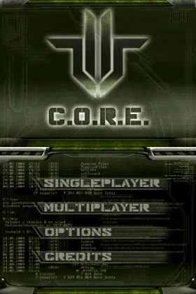 C.O.R.E. (USA) (En,Fr,De,Es,It) screen shot title